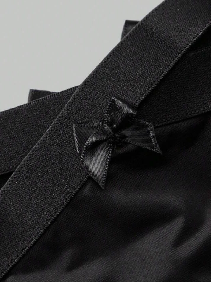 Men's Sexy Mesh bow Sheer Underwear